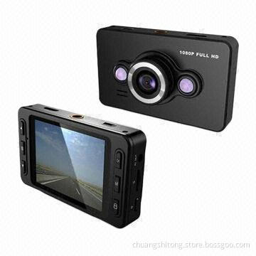 Car DVR Full HD 1080/720p with 2IR Lights for Night Vision, Build-in HDMI, AV Port